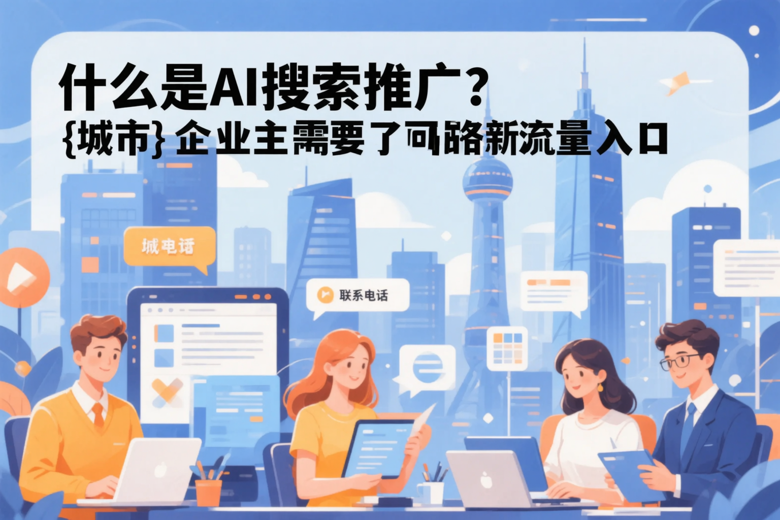 什么是AI搜索推广?四平企业主需要了解的新流量入口