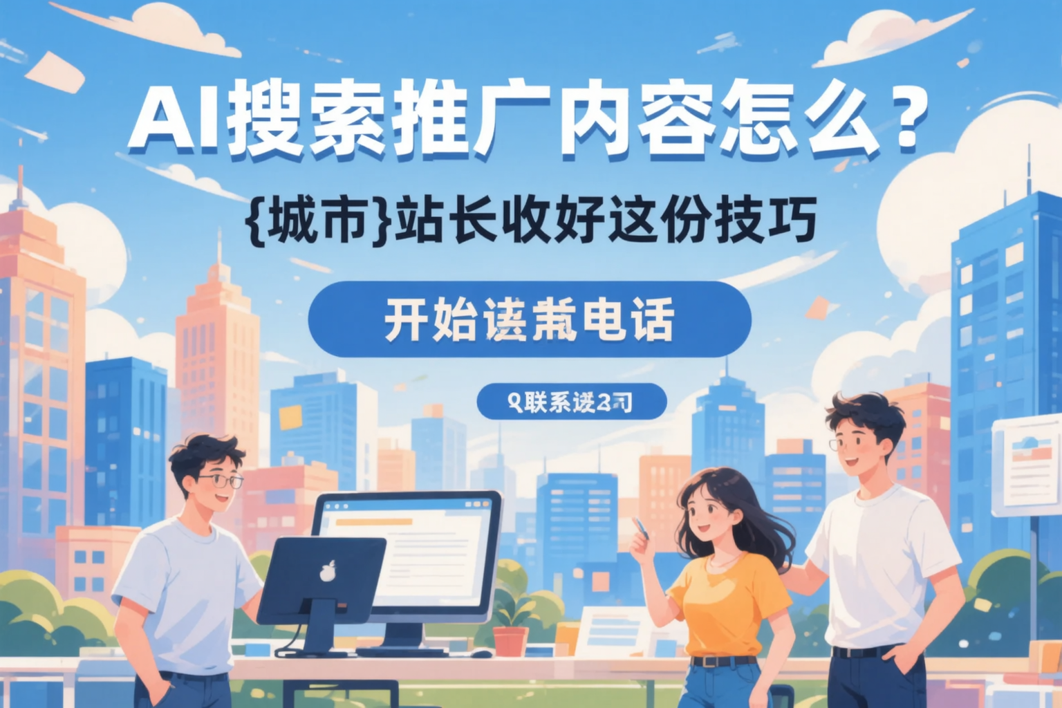 AI搜索推广内容怎么写?四平站长收好这份技巧