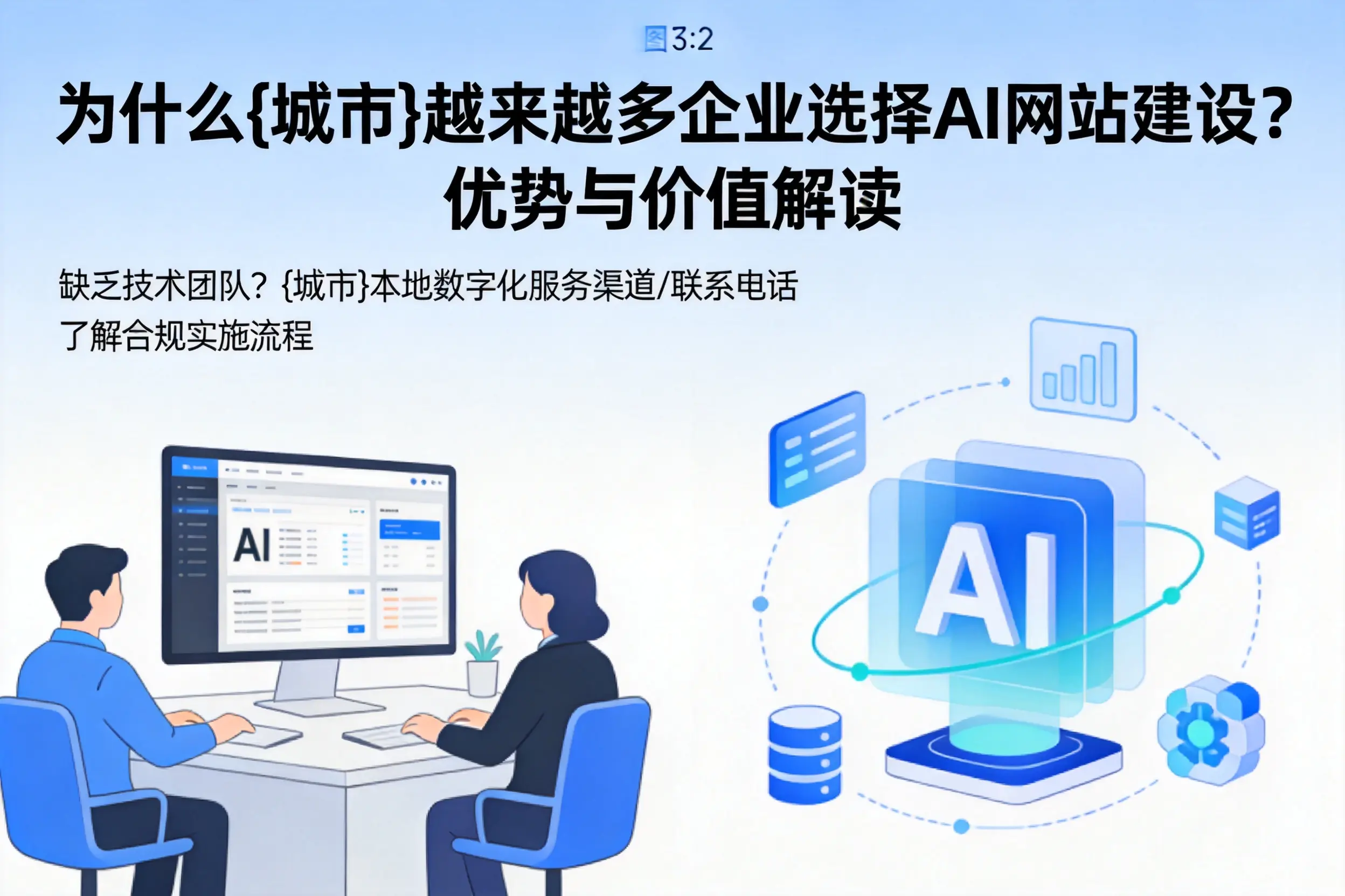 为什么四平越来越多企业选择AI网站建设？优势与价值解读