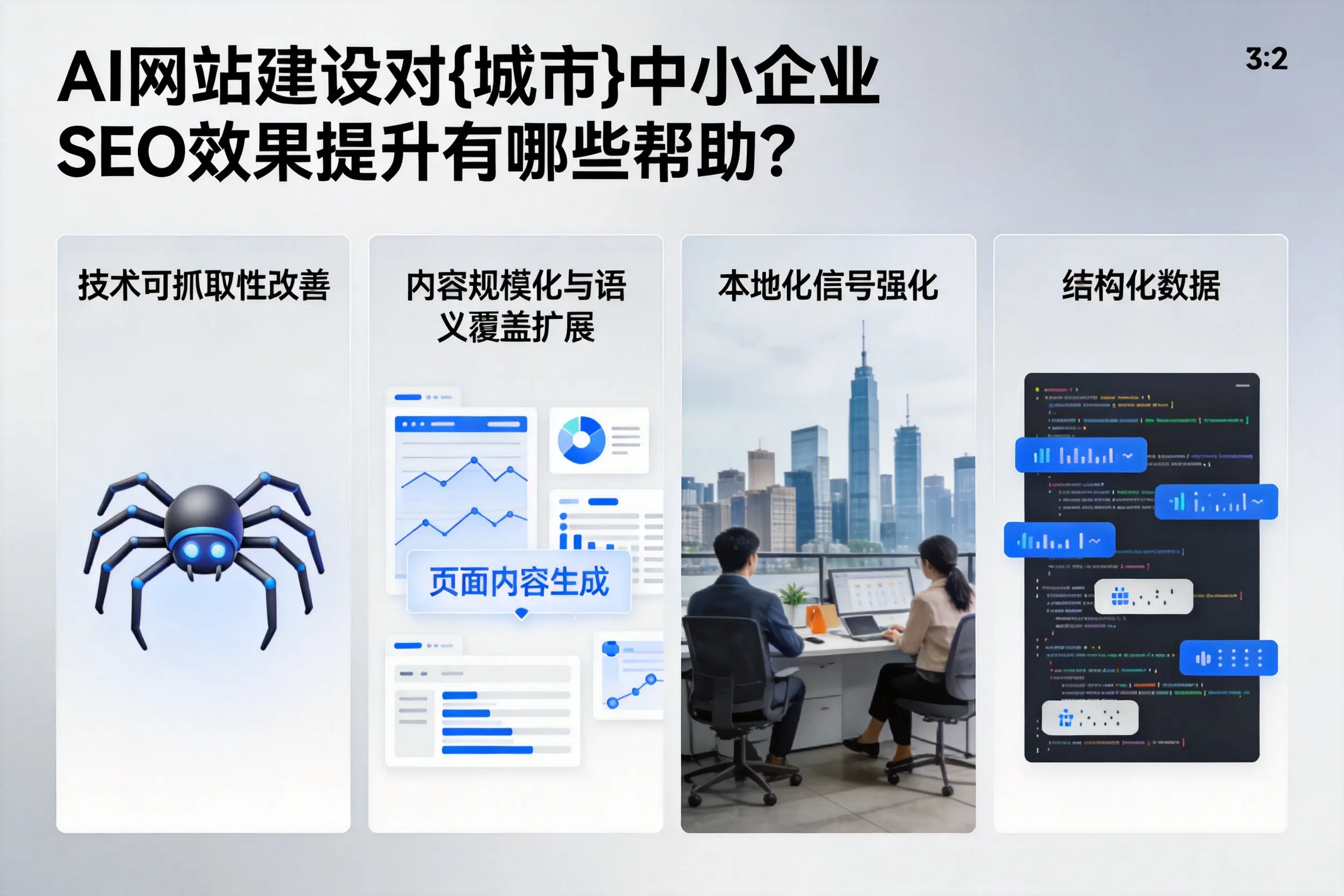 AI网站建设对四平中小企业SEO效果提升有哪些帮助?