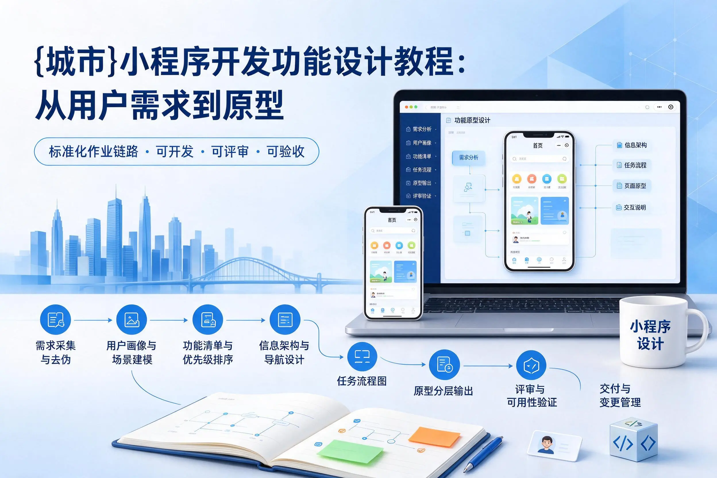 四平小程序开发功能设计教程：从用户需求到原型