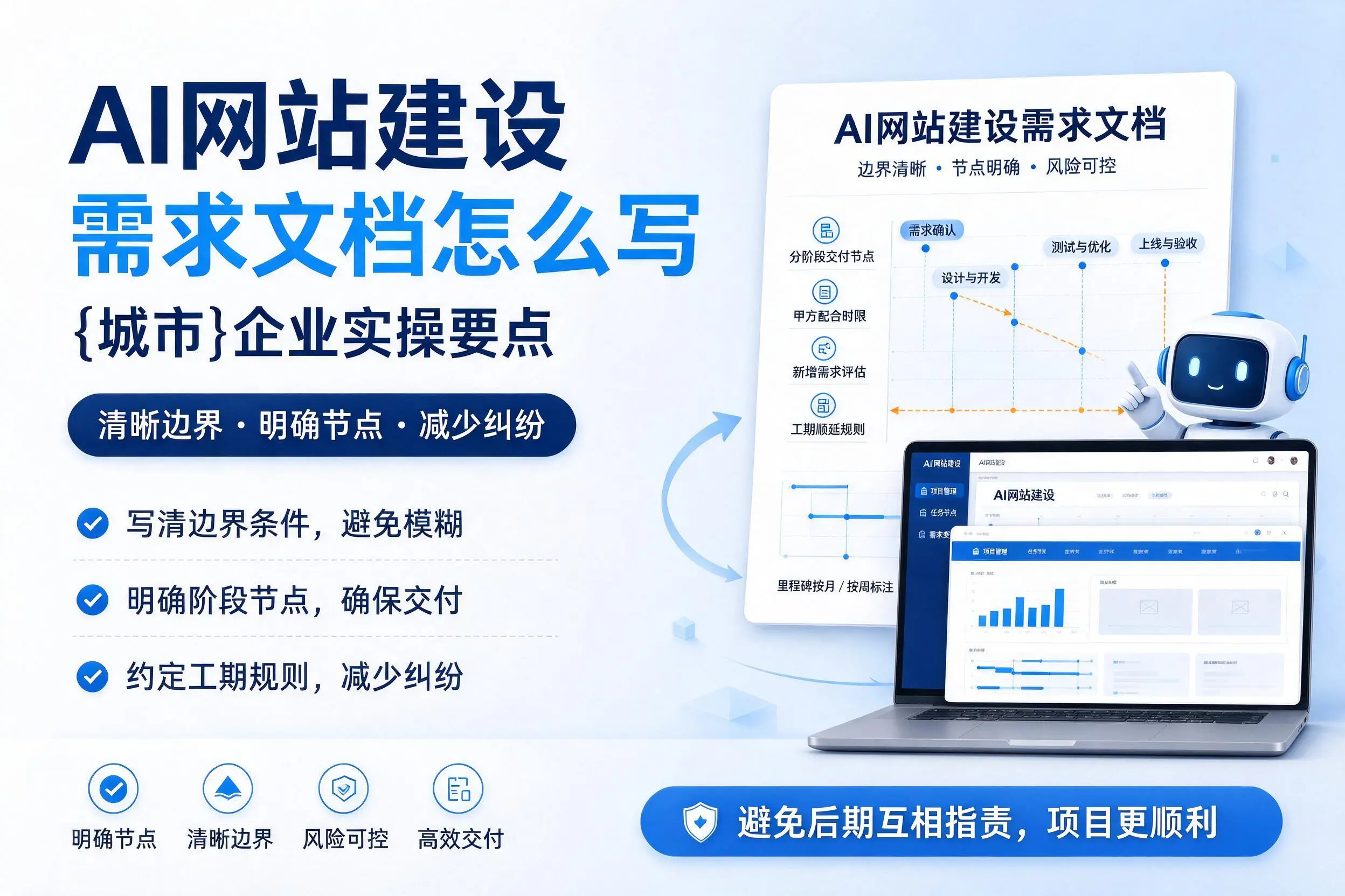 AI网站建设需求文档怎么写,四平企业实操要点